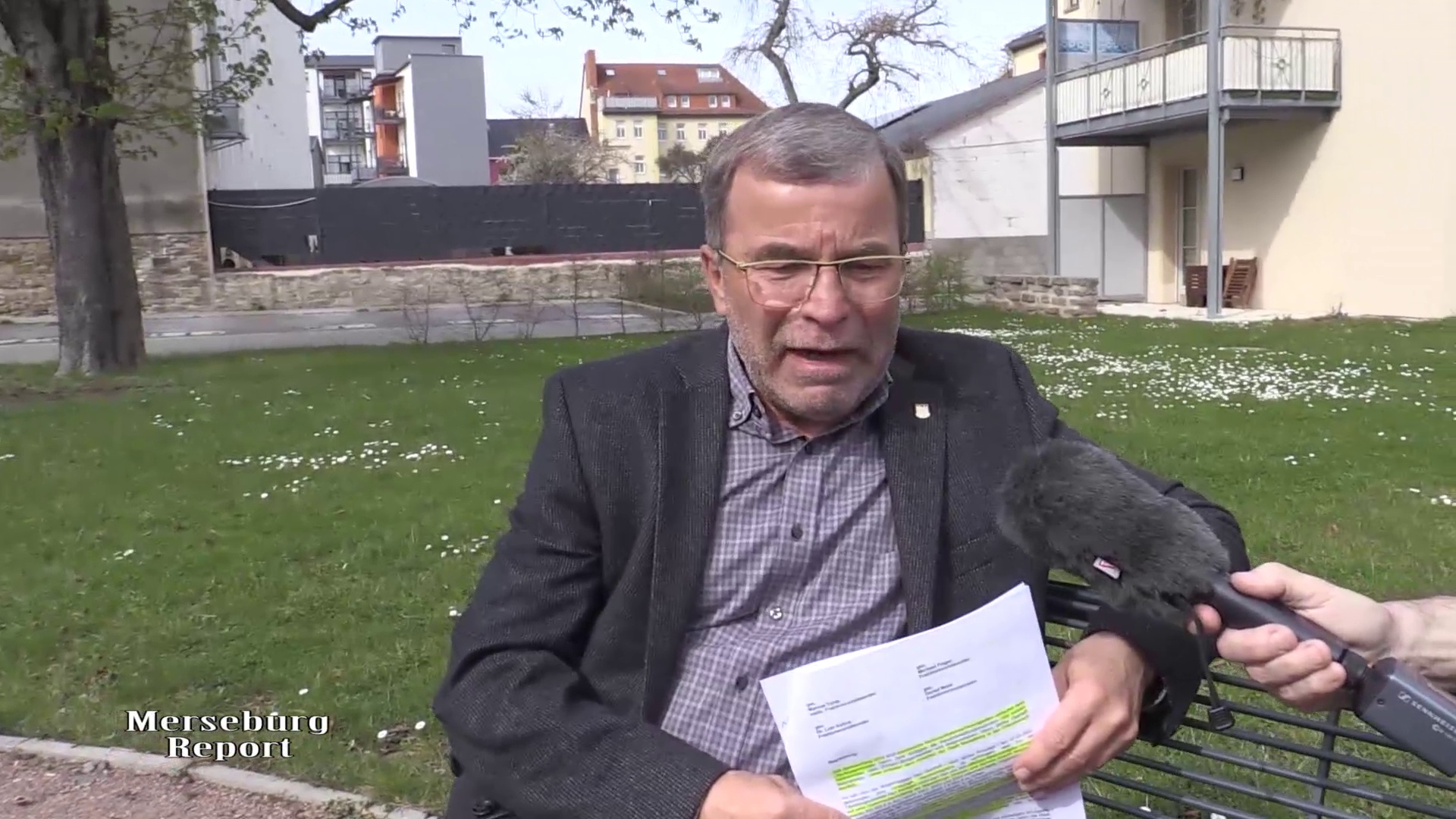 Interview mit Herrn Striegel zum Ausgang der Stadtratssitzung vom 07.04.2022