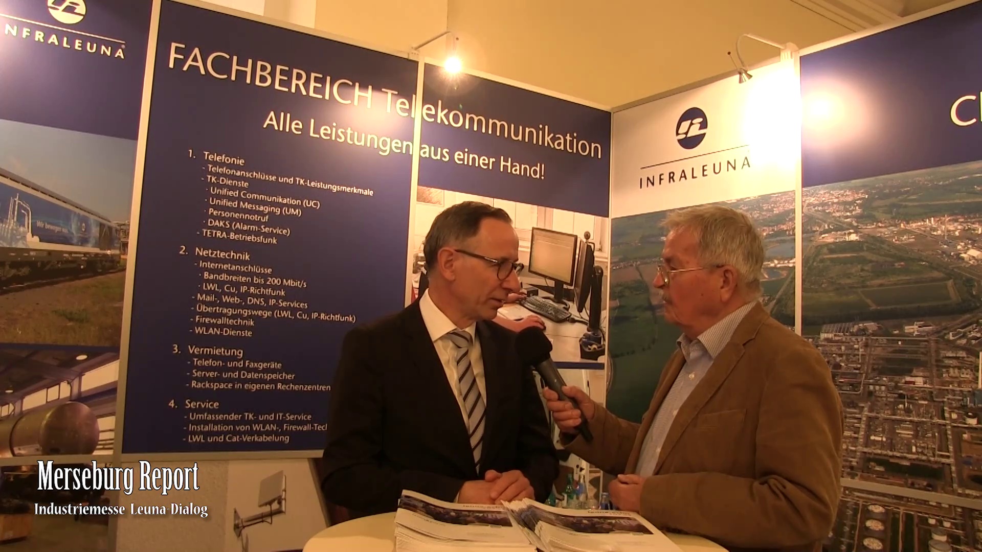 Merseburg Report: Industriemesse Leuna - Dialog