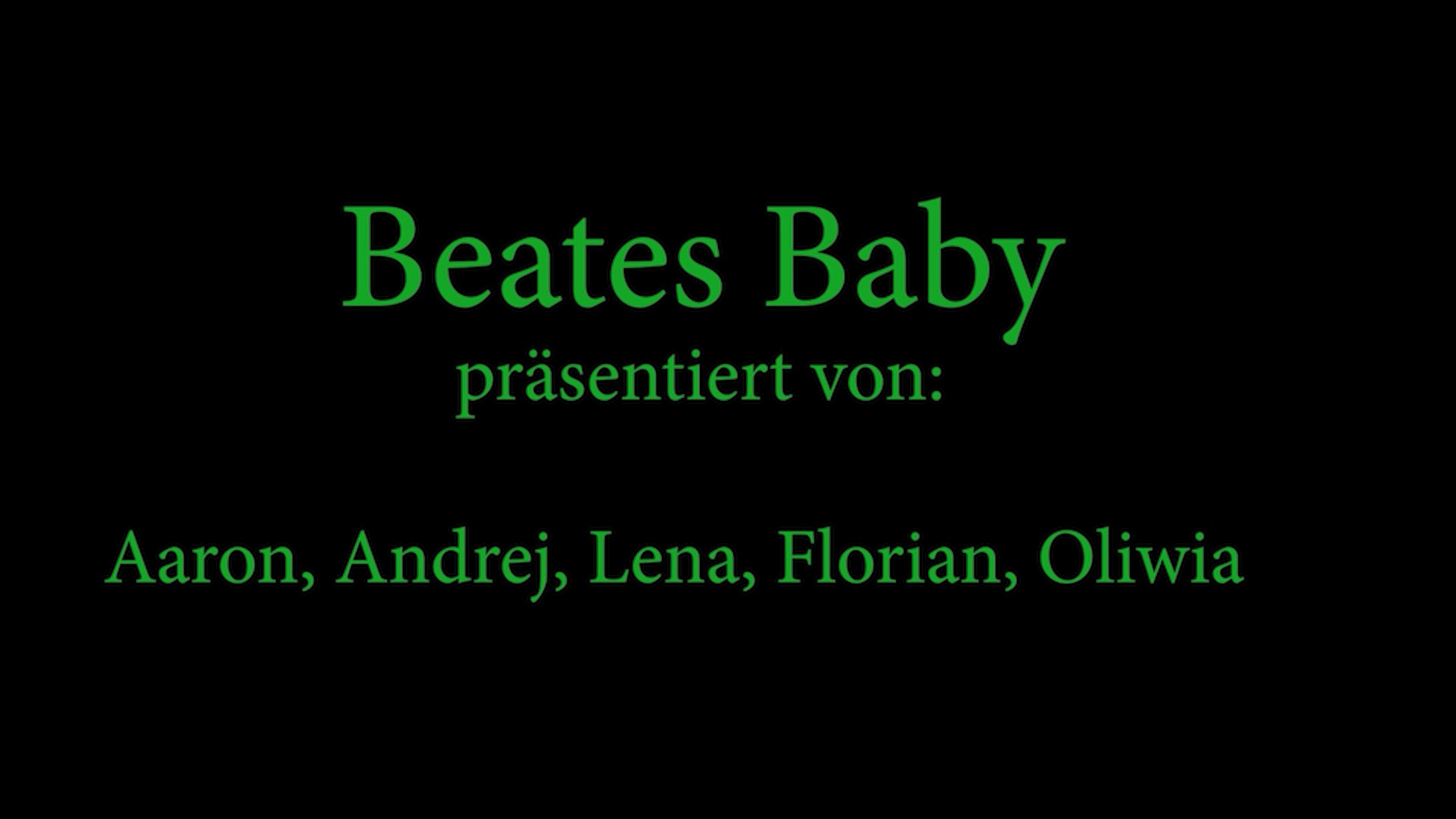 Beate's Baby