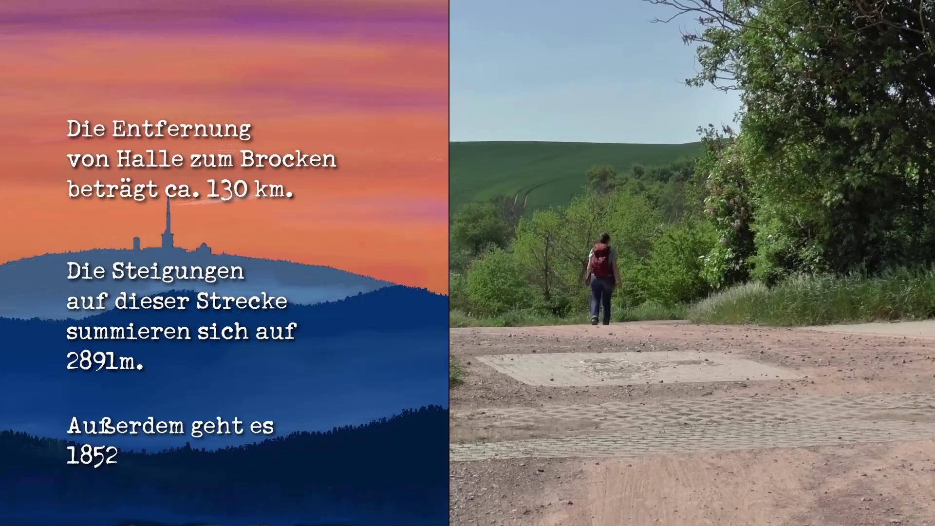 In 10 Tagen von Halle zum Brocken - Für Wanderer und Nichtwanderer Geschichte