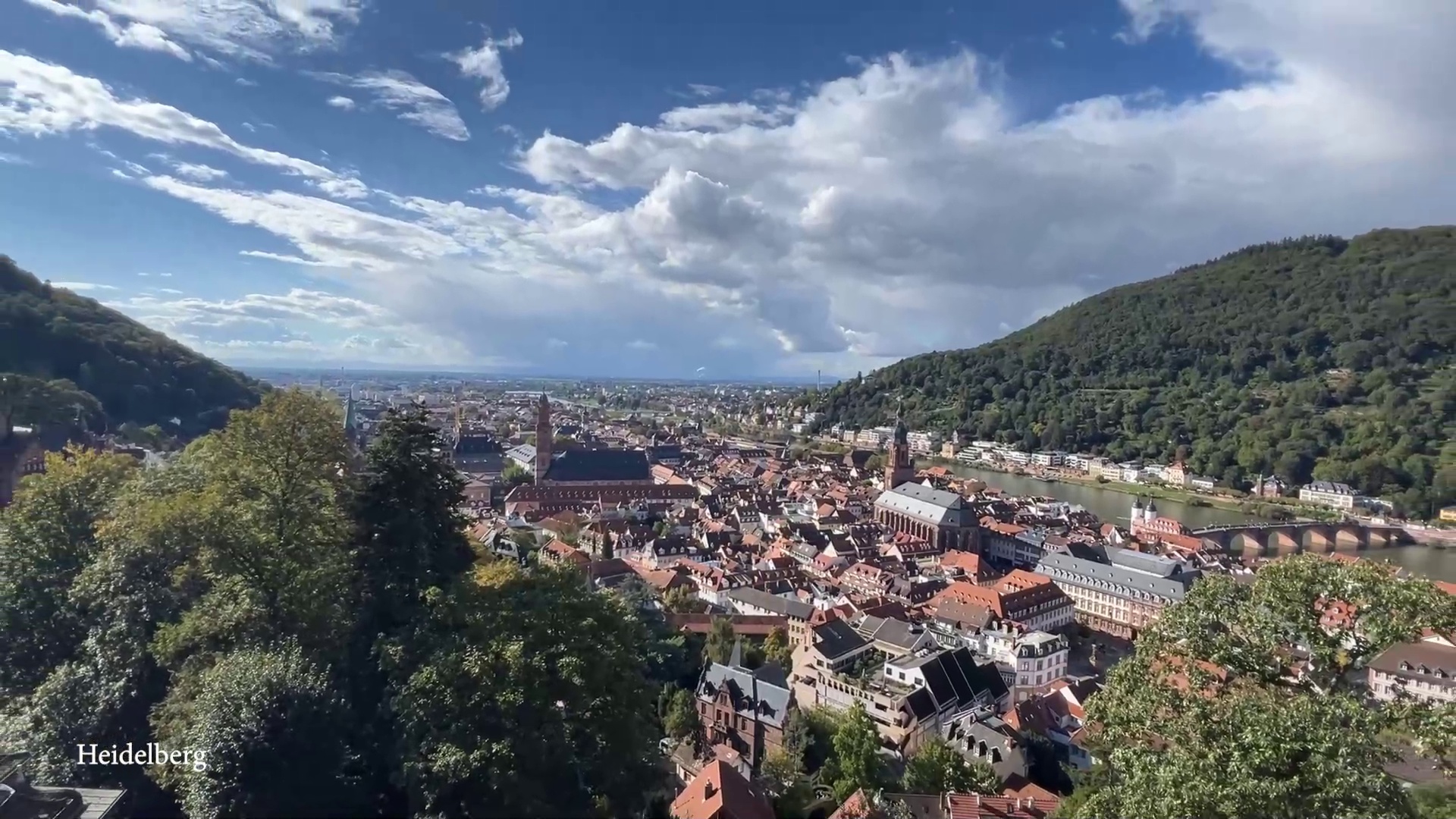 Ein Tag in Heidelberg - Deutschland