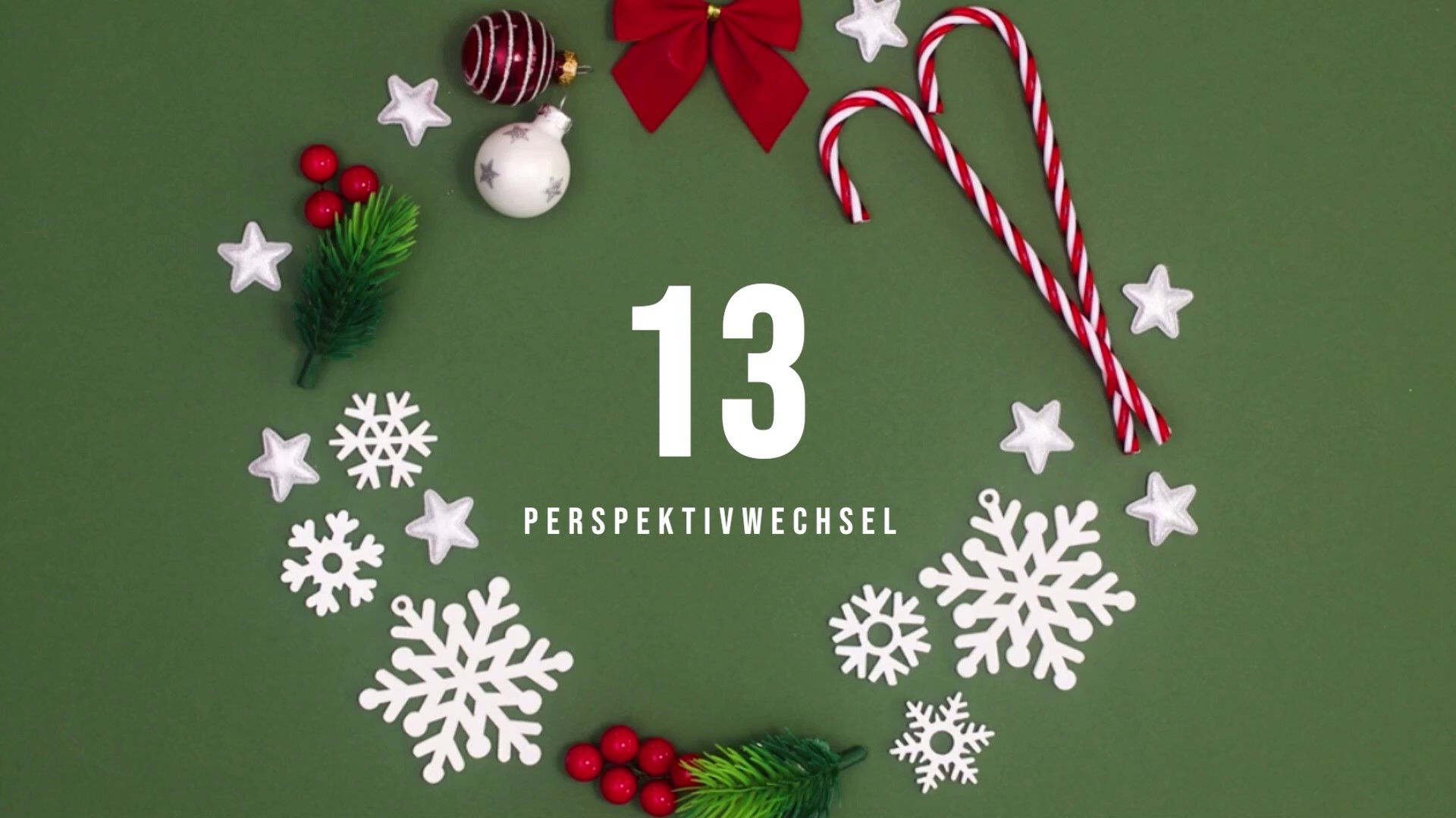 Adventskalender 2024 - Türchen 13 - Perspektivwechsel