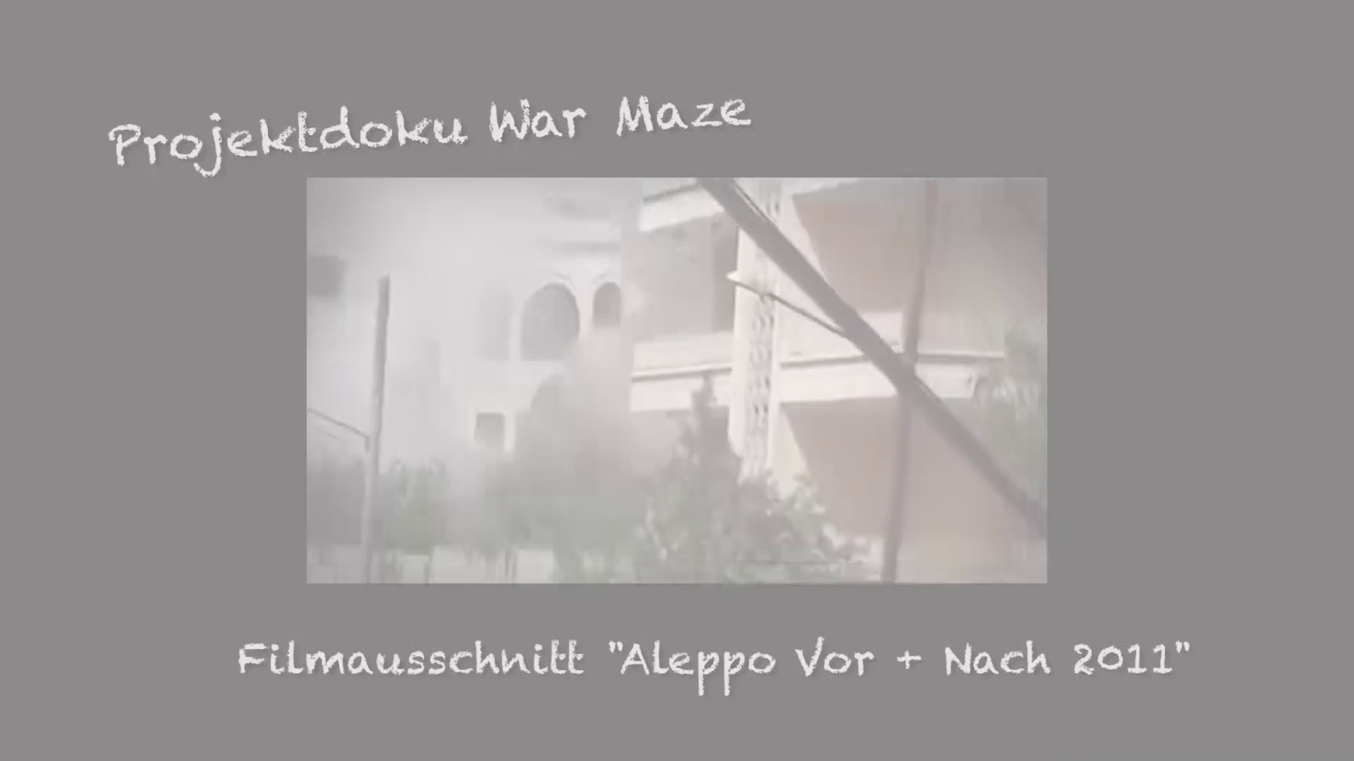 War Maze Projektdokumentation SKS Schkopau